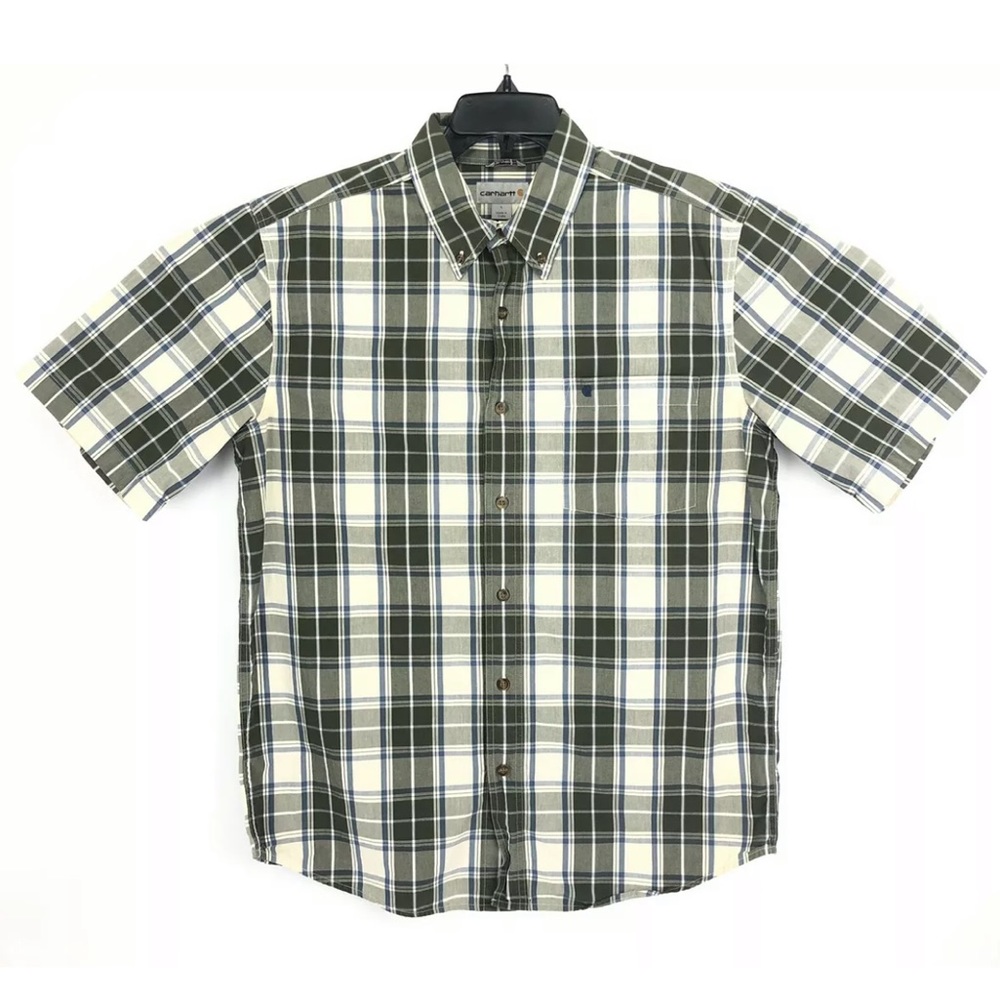 Carhartt Relaxed Fit Plaid Short Sleeve Shirt